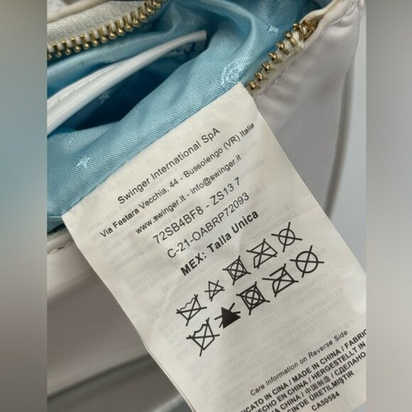 🆕 CHIARA FERRAGNI 🧿 NWT Vicky Eyelike Tote Bag - Borsa a Mano - White - Picture 12 of 16